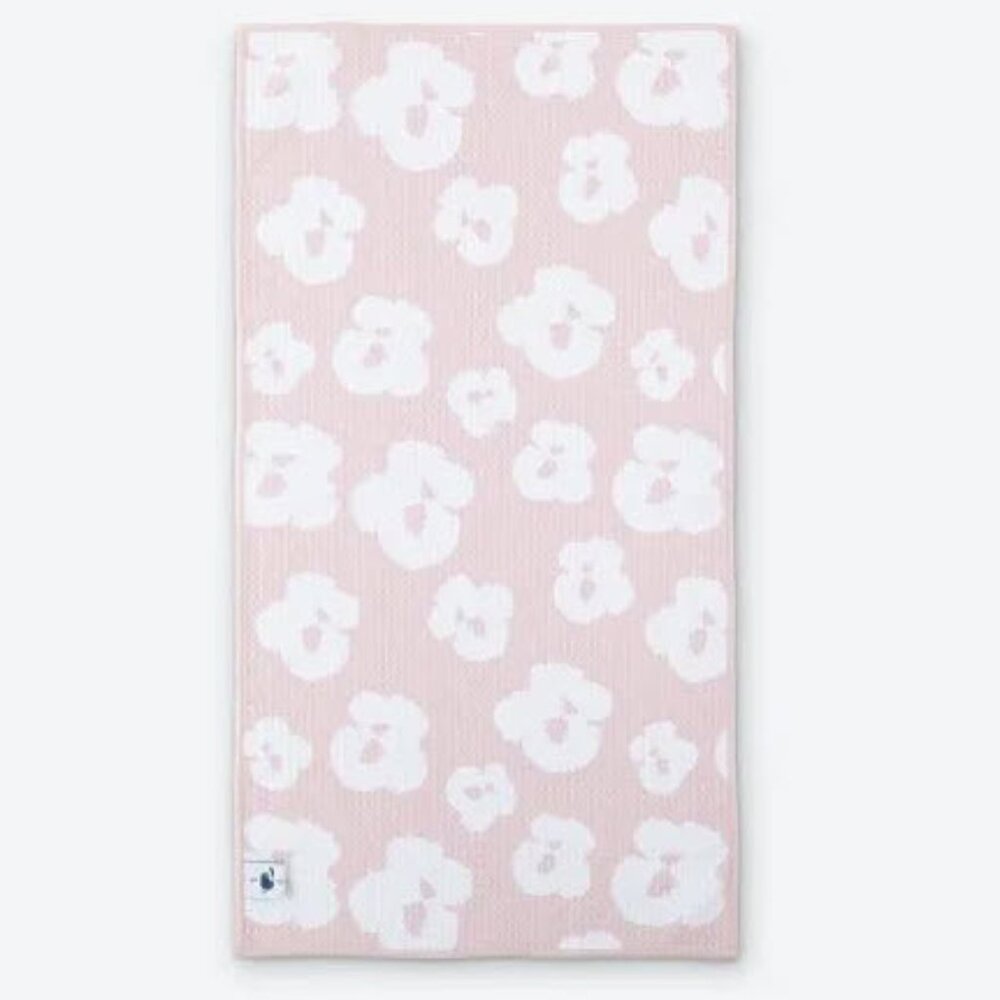 NEW Pink Floral Norwex Microfiber Waffle Weave Kitchen Tea Towel Absorbent Clean